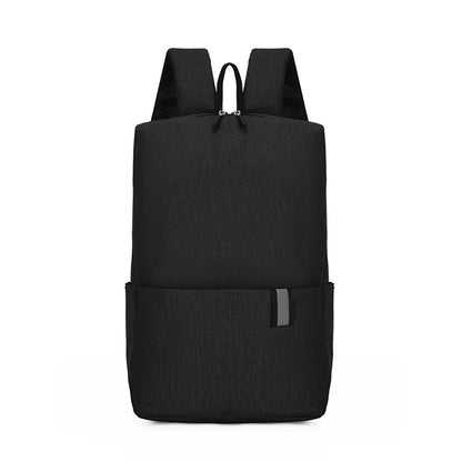 Solid Color Nylon Backpack Bag Easy Apparels