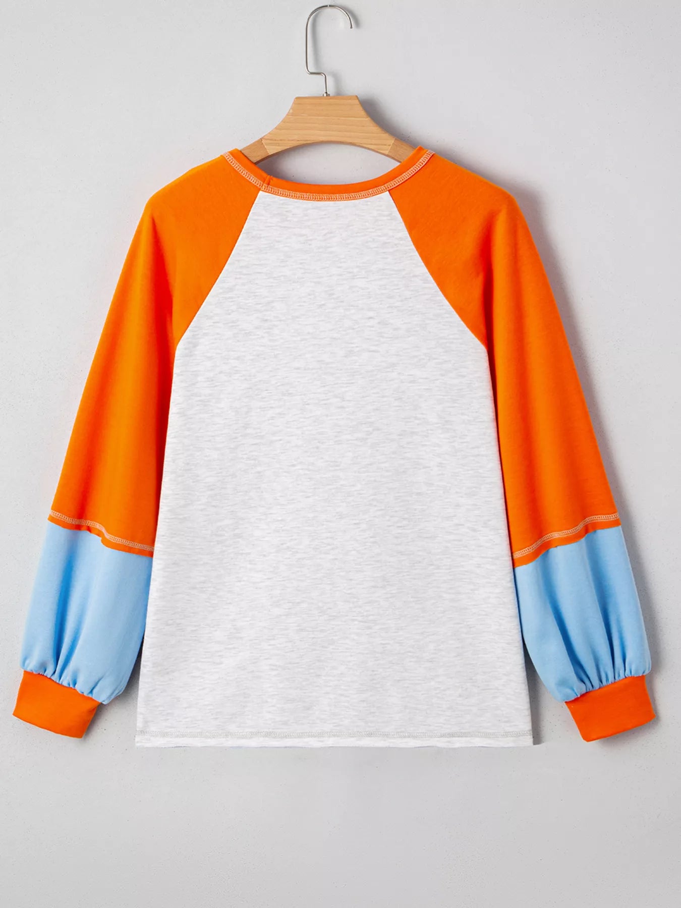 Halloween Pumpkin Print Long Sleeve T-Shirt Easy Apparels