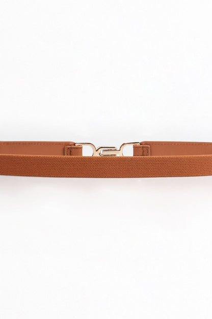 Alloy Buckle Elastic Belt Easy Apparels