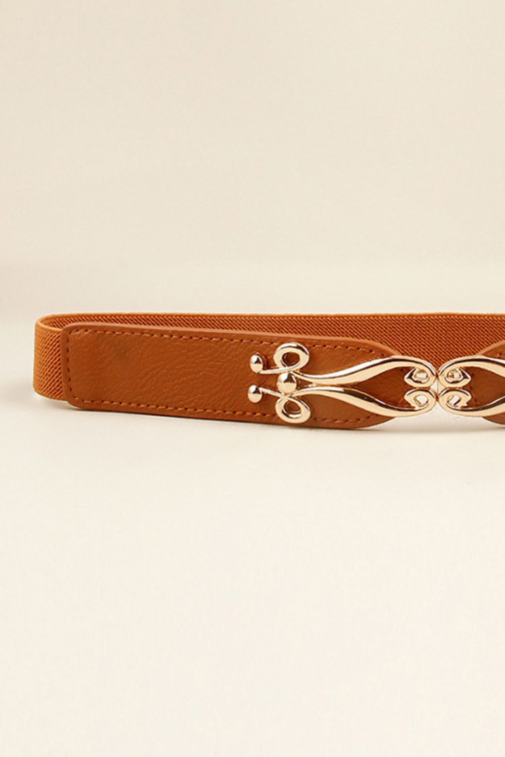 Alloy Buckle Elastic Belt Easy Apparels