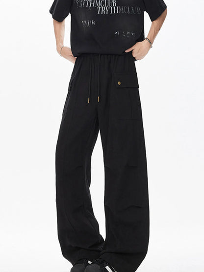 Men's Drawstring Cargo Pants Easy Apparels