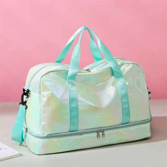 Detachable Strap Travel Bag Gum Leaf One Size Easy Apparels