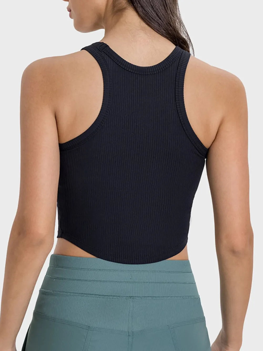 Millennia Round Neck Racerback Active Tank Easy Apparels