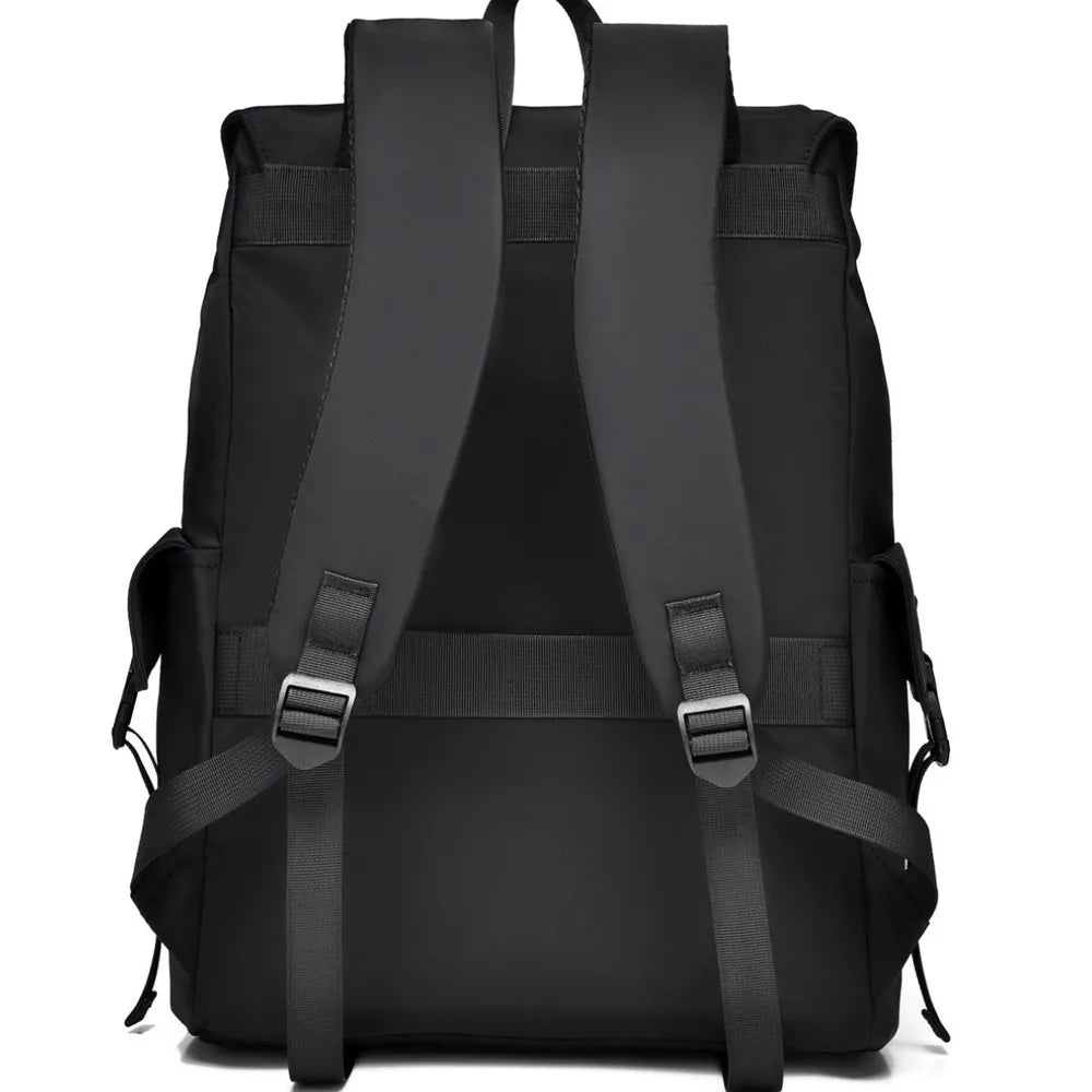 PU Leather Multi-Pockets Adjustable Strap Backpack Bag Easy Apparels