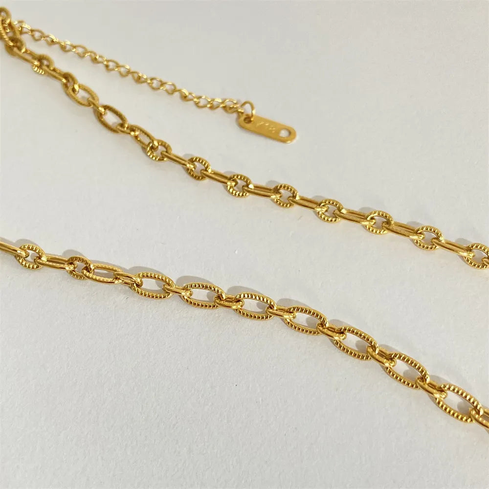 Titanium Steel Sun & Moon Necklace Easy Apparels