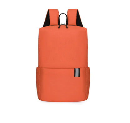 Solid Color Nylon Backpack Bag Easy Apparels