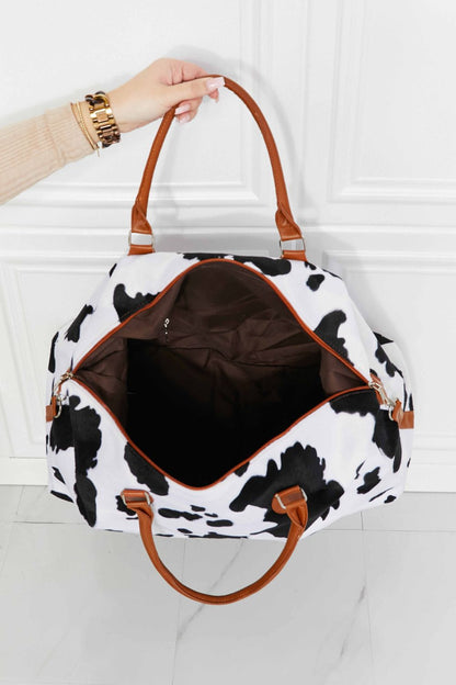 Animal Print Plush Weekender Bag Easy Apparels