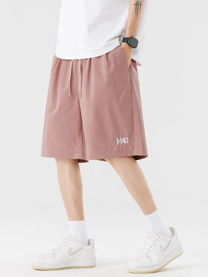 Men's Plus Size Casual Drawstring Basketball Shorts Easy Apparels