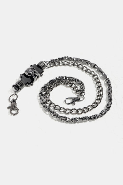 Double Layer Alloy Chain Belt Easy Apparels