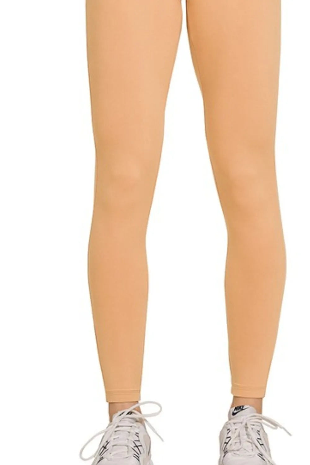 Zenana Microfiber Waistband Leggings Easy Apparels