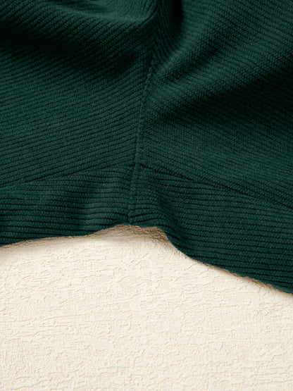 Corduroy V Neck Patched Pocket Sleeveless Jumpsuit Easy Apparels