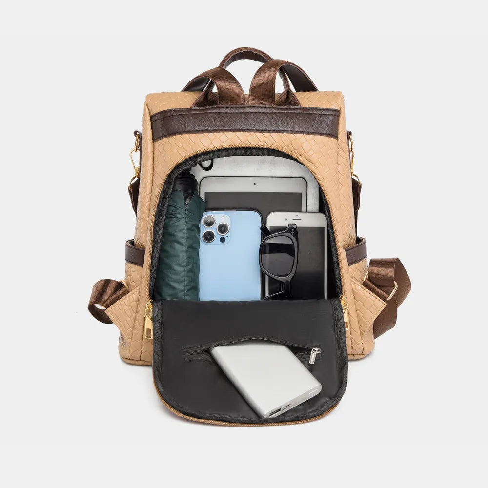 PU Leather Backpack Bag Easy Apparels