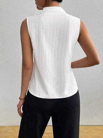 Trendsi Textured Notched Tank