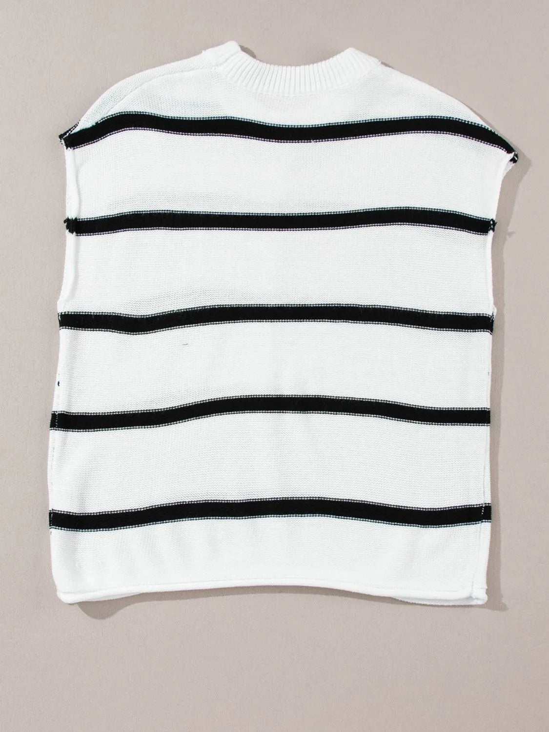 Trendsi Striped Batwing Sleeve Knit Top