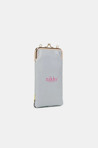 Nicole Lee USA Printed Kisslock Phone and Sunglass Purse Easy Apparels