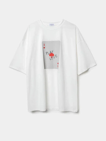 Trendsi Graphic Round Neck Half Sleeve T-Shirt