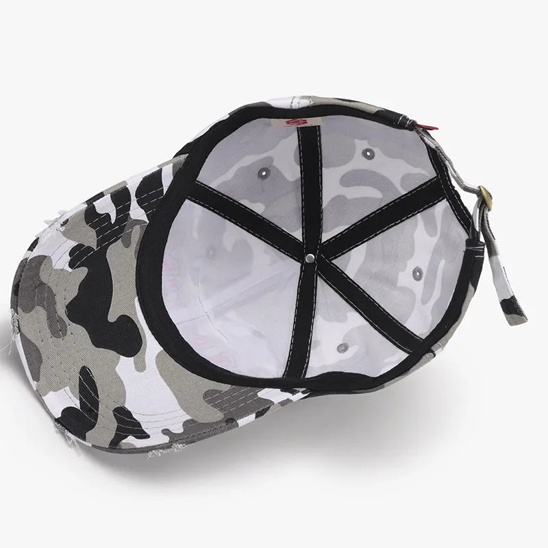 Letter Adjustable Cotton Baseball Cap Easy Apparels