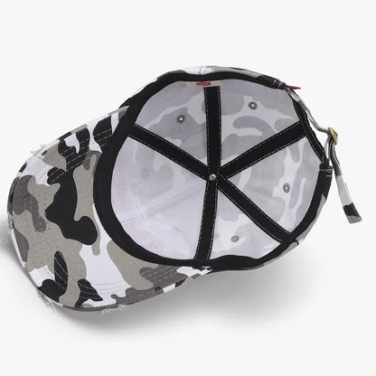 Letter Adjustable Cotton Baseball Cap Easy Apparels