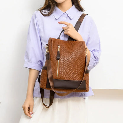 PU Leather Backpack Bag Easy Apparels