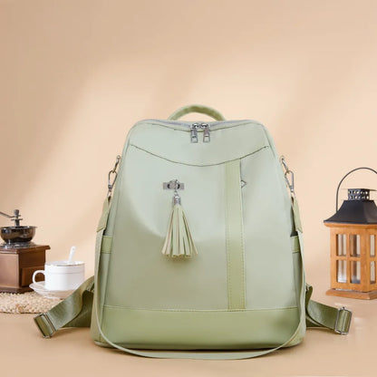 Tassel Oxford Cloth Backpack Bag Easy Apparels