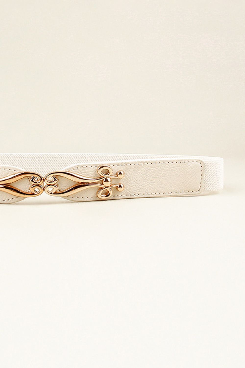 Alloy Buckle Elastic Belt Easy Apparels