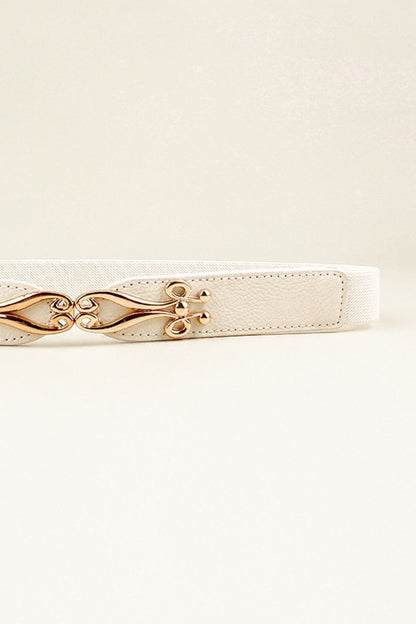 Alloy Buckle Elastic Belt Easy Apparels