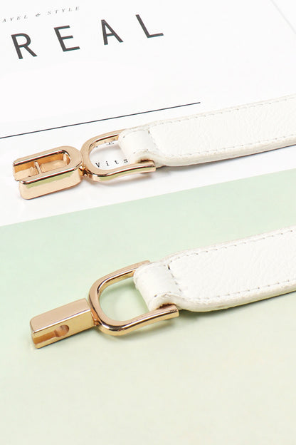 Alloy Buckle Elastic Belt Easy Apparels