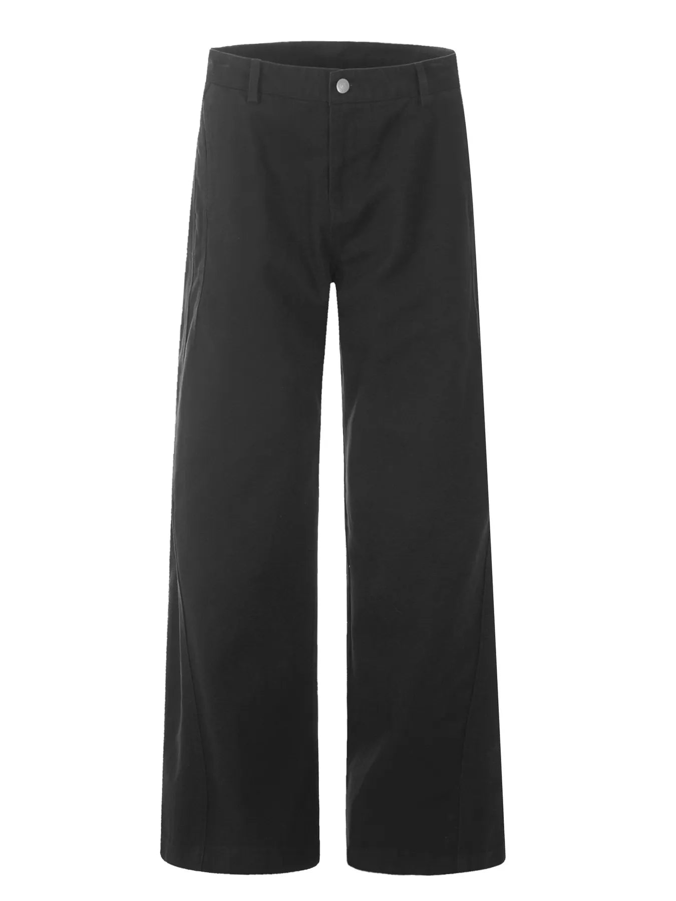 Men's Wide Leg Pants Black Easy Apparels