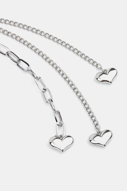 CCB Bead Heart Charm Belt Easy Apparels