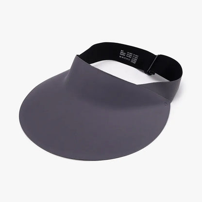 Breathable Adjustable Ice Silk Sun Hat Dark Gray One Size Easy Apparels
