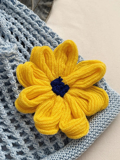 Flower Crochet Shoulder Bag Easy Apparels