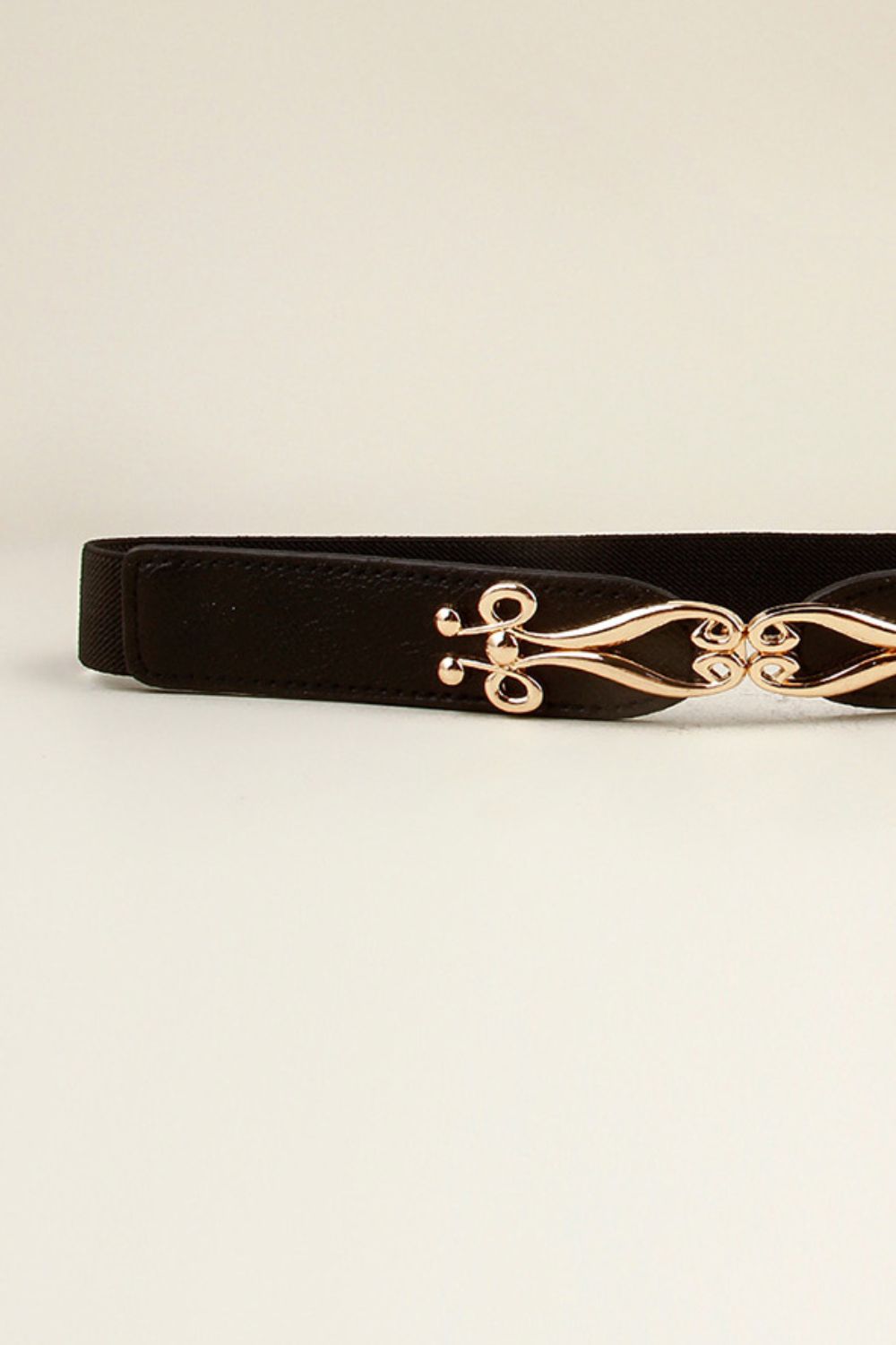 Alloy Buckle Elastic Belt Easy Apparels