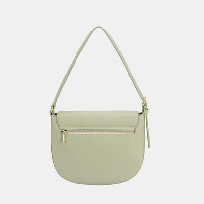 David Jones Metal Buckle Shoulder Bag Easy Apparels