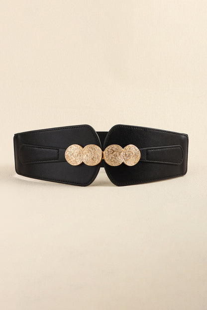 Alloy Buckle Elastic Belt Easy Apparels