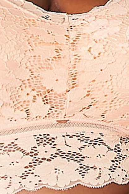 JadyK Juliette Full Size Crisscross Lace Bralette Easy Apparels