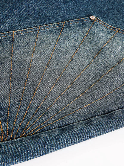 Men's Wash Denim Shorts Easy Apparels