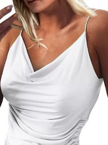 Trendsi Side Drawstring Ruched Cami