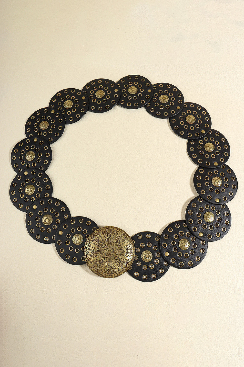 Zinc Alloy PU Disc Belt Easy Apparels