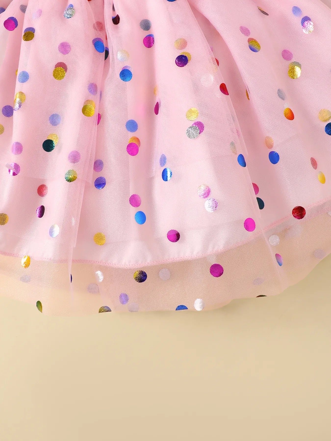 Children's Ruffled Graphic Bodysuit and Skirt Set Easy Apparels