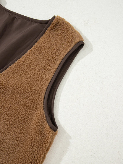 Double Tied Front Vest Coat Easy Apparels