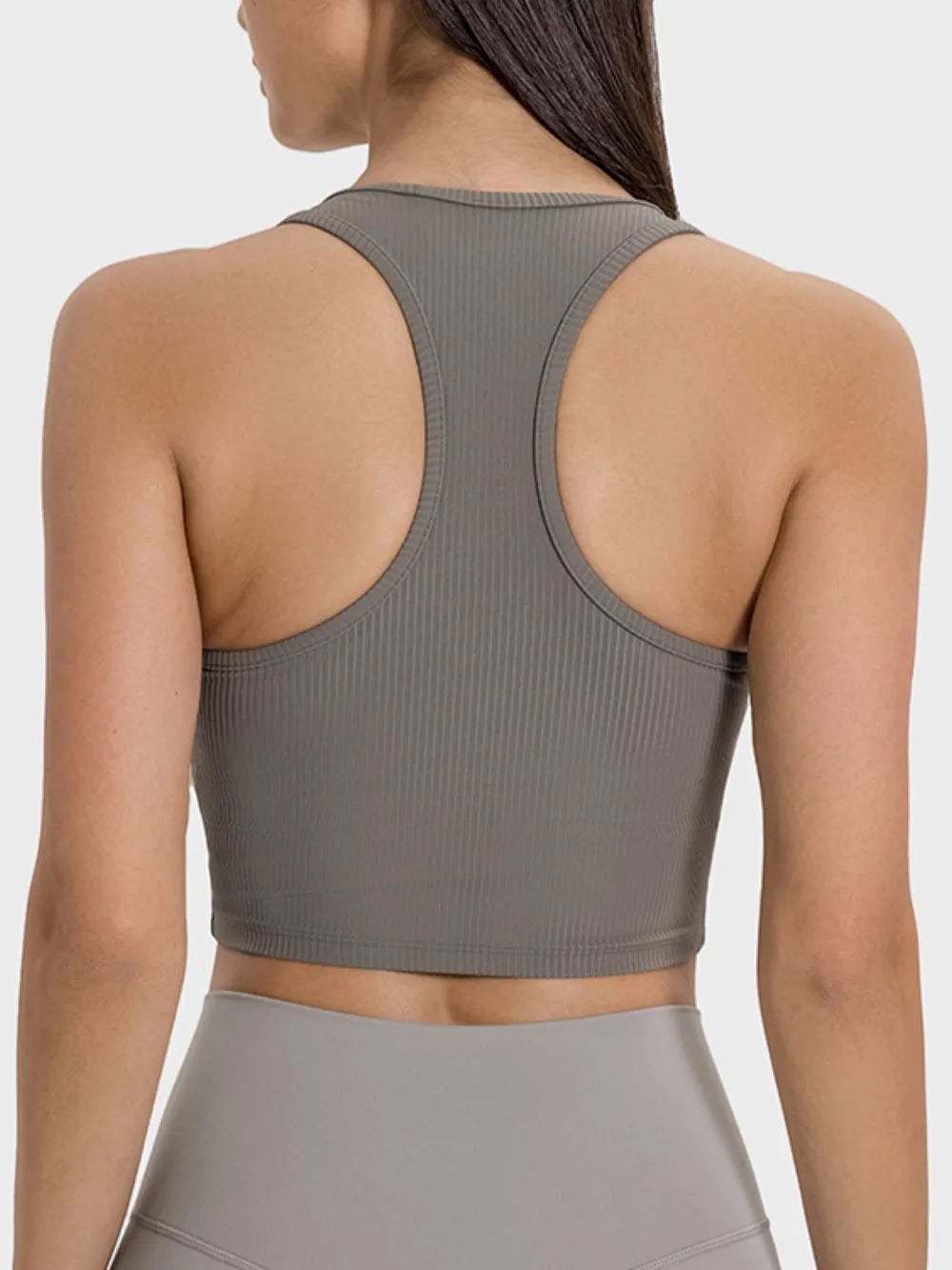 Millennia Scoop Neck Wide Strap Active Tank Easy Apparels