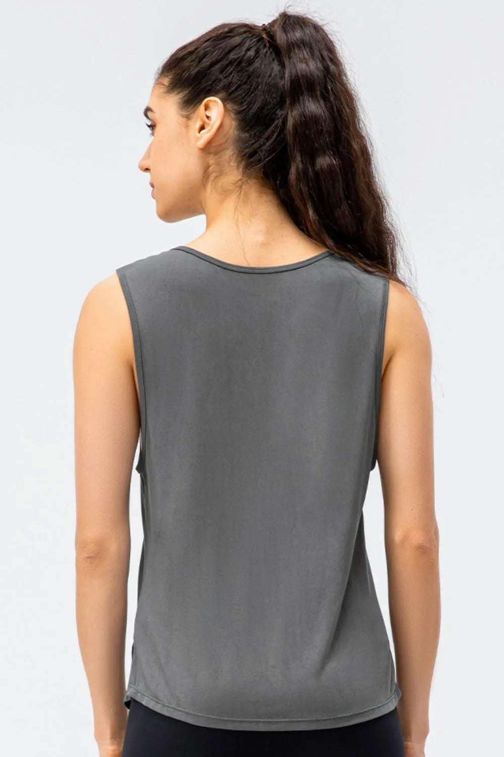Cutout Reversible Active Tank Easy Apparels