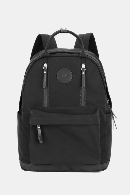 Himawari Waterproof Backpack Bag with Multilayer Pockets Black One Size Easy Apparels