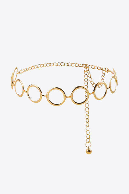 Circle Ring Chain Belt Easy Apparels