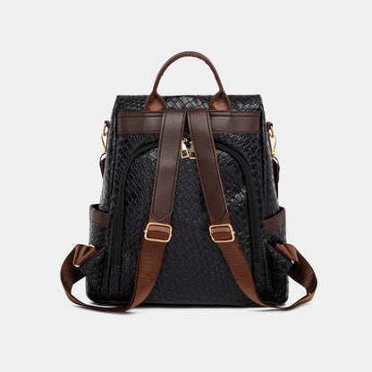 PU Leather Backpack Bag Easy Apparels