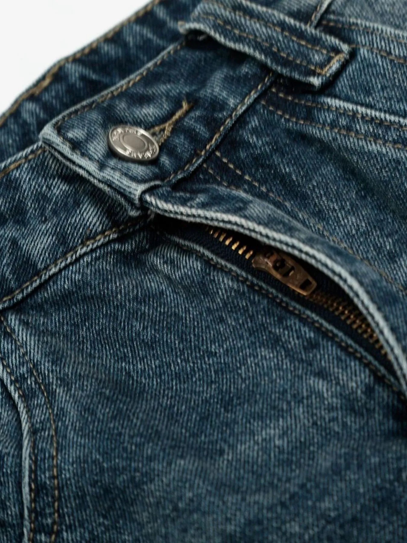 Men's Pearl Embellished Wide Leg Denim Shorts Easy Apparels