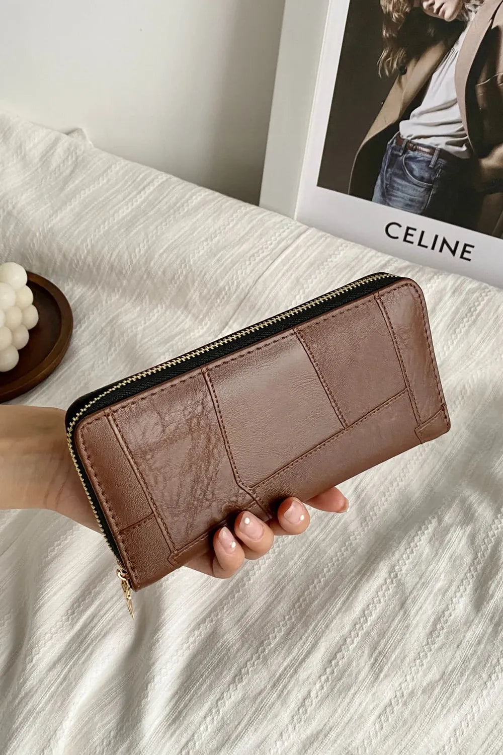 PU Leather Mulit-Interlayer Wallet Easy Apparels