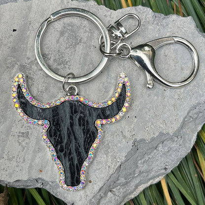 Bull Shape Key Chain Style C One Size Easy Apparels