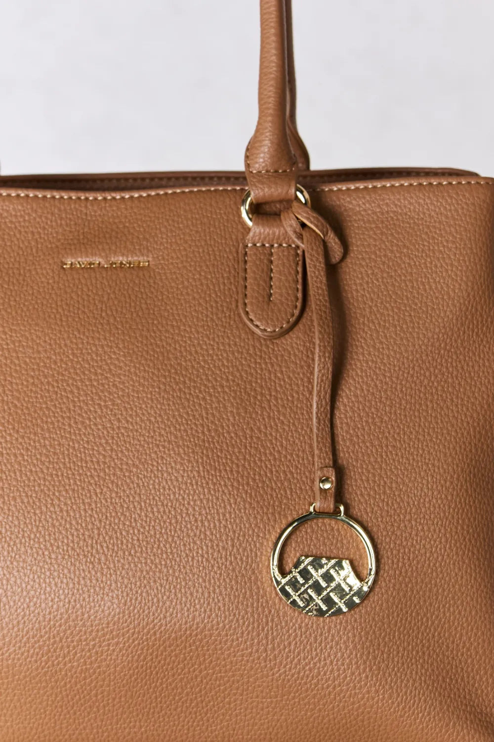 David Jones Structured Leather Handbag Easy Apparels