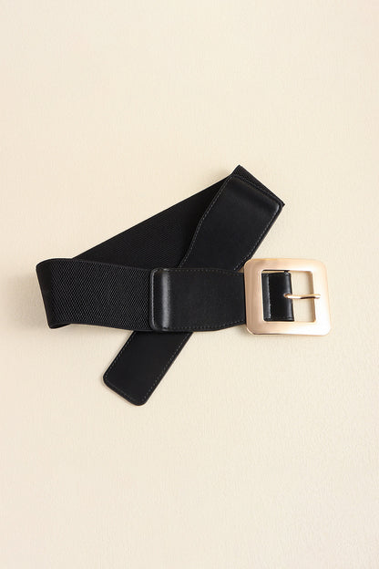 Alloy Buckle PU Leather Belt Easy Apparels